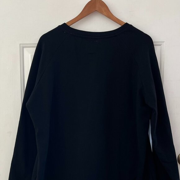Ampersand Avenue Plus-Size Black Side Zip Pullover Sweatshirt Sz 3XL - Picture 4 of 11